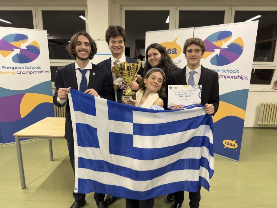 Πρωταθλήτρια Ευρώπης η Ελληνική Ομάδα &quot;Team Greece&quot; στο European Schools Debating Championship 2024